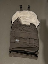 Teutonia Kinderwagen Lammfellfußsack / Wintersack Braun !Neuwertig!
