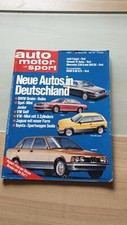 auto motor und sport ams 1/1981 Mercedes G Audi Coupé Typ 81 Renault 18 Goggo