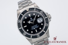 Rolex Submariner Date 16800 Tritium Stahl Automatik 40mm