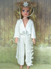 Vintage Fashion Doll Cowgirl Kleidung Elfen... Glen-Outfit nur
