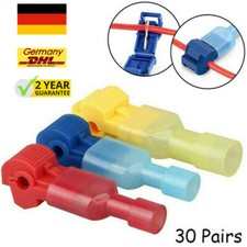 60tlg Abzweigverbinder für Kabel Stromdiebe Auto Kabelabzweiger Klemmverbinder