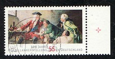 DEUTSCHLAND Jahrgang 2010 Porzellanherstellung Seitenrand Mi Nr 2804 Poststempel