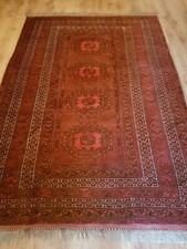 Wunderschöner Perserteppich Handarbeit fein Wolle auf Wolle 210x145cm Topzustand