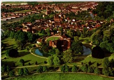 AK Linn, Krefeld-Linn, Luftbild, Düsseldorf, NRW,  gelaufen