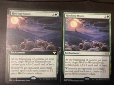 Magic The Gathering Purpur Gelübde heulender Mond x 2