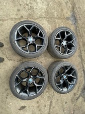 Original 18 BMW x1 e84 Alufelgen Y-Speiche 322 6789145 6789146 schwarz versetzte