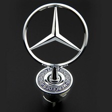 Neu Emblem Stern Motorhaube Logo für Mercedes-Benz W202 W203 W210 W220 W211 DE