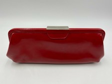 Picard Vintage Tasche / Clutch für Damen - rot - echt Lackleder / Leder  30x12cm