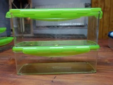 Genius Nicer Dicer Zubehör-Set 4-teilig Auffangbehälter mit Deckel 