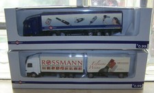 Werbetrucks   2 LKW mit Rossmann Bedruckung
