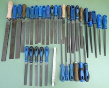 34 Werkstattfeile Flachfeile Rund Dreikant Vierkant Halbrund Feile Metall Feilen