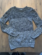 Long Pullover  Mädchen   Gr. 158 /164  Schwarz Weiß Baumwolle v. Chapter Young