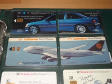 130 TELEFONKARTEN in 2 Alben,sehr guter Zustand ( unbenutzt ??? )   @LOOK@
