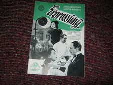 Erpressung-Joan Crawford-George Cukor Orginal Werberatschlag