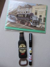 GUINNESS FÜLLSTIFT PLUS KÜHLSCHRANKMAGNETÖFFNER & GUINNESS GEBURTSTAGSKARTE VERSIEGELT