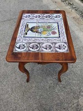 Tisch Fliesen Mosaik Barockmöbel Vintage Antik Antiquitäten Antikmöbel