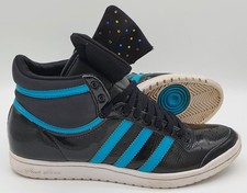 Adidas Top Ten Sleek Series Mid Trainers G61360 Black Lab Green UK7/US8.5/EU40.5