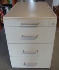 Versch. Rollcontainer Bürocontainer Schubladenschrank Büroschrank ohne Schlüssel