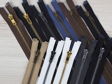 Reißverschluss Metall 6mm teilbar 20 25 30 35 40 45 50 55 60 65 70 75 80 85 90cm