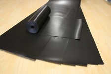 Lkw Plane Streifen Abdeckplane 680g/m² schwarz  versch. Maße zur Auswahl 