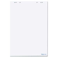 Herlitz Flipchartblock blanko 68 x 99 cm 80 g/m² 20 Blatt Flipchartpapier weiss