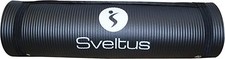 Sveltus Gymnastikmatte Yogamatte Sportmatte Matte Fitness140x60x1 cm schwarz