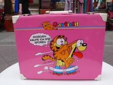 True Vintage 80er Garfield Koffer Spielkoffer Comic figur Jim Davis 80s suitcase