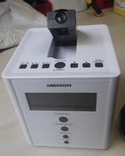 MEDION LIFE MD funkgesteuertes Projektions-Uhrenradio weiß