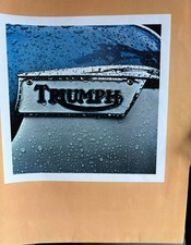 TRIUMPH Bonneville Trident Tiger Daytona ORIGINAL Prospekt!! Sehr Selten