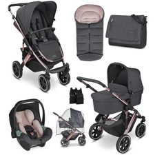 EX DISPLAY ABC Design Salsa 4er Konvolut - Blase auf Rose mit Tulpe Autositz