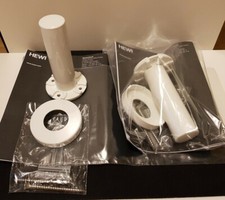 2 Stück HEWI - WC Reserve-Papierhalter, reinweiß, Papierrollenhalter, Serie 477 