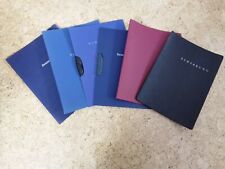 Bewerbungsmappen, wie neu, ohne Verpackung, 6 Stück, blau, schwarz, rot