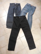 3 er Jeanshosen Set, Kinder, H&M, Jako-O, schwarz, blau, Gr. 140-152, Unisex