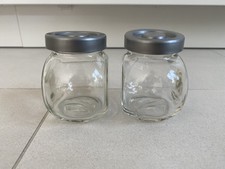 2 kleine Glasdosen mit Schraubdeckel IKEA **perfekte Aufbewahrung für Gewürze**