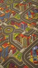 Kinderteppich Spielteppich Straßenteppich ca. 2m x 2m