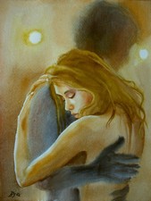 "Ghost" - Aquarell Original