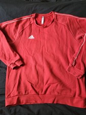 ADIDAS Sweatshirt Pullover XL rot unisex