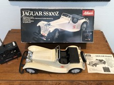 Schuco-Gama Tronic 5122 Jaguar SS 100 Z RC Car Oldtimer M:1:10