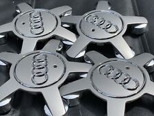 Original Audi Radkappen Radnaben Deckel Embleme A4 8K B8 A5 8F 8T A6 4F 4G Q5 8R