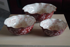 temp-tations Schüsselset ~ 3-teilig ~ rötliches braun