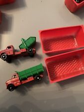 2 X SELTENE EINSAME STAR TUF TOTS: 610 BAUKIPPER 618 ABFALLENTSORGUNGSWAGEN