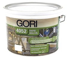 Gori 4052 Holzöl 5L BEULE Rapid Öl Teaköl Lärchenöl Hartholzöl