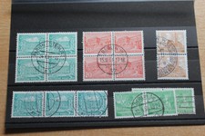 Berlin; waagerechte u. senkrechte gestempelte Paare aus MiNr. 42 - 60