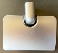 Klopapierhalter, Toilettenpapierhalter, massives Metall, gebürstet