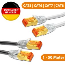 Netzwerkkabel Ethernet Kabel Patchkabel Netzwerk Patch LAN DSL Gigabit RJ45 CAT