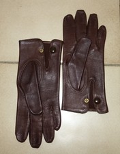 hübsche butterweiche Lederhandschuhe Damenhandschuhe Größe 7¾