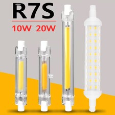 R7s LED-Leuchtmittel 78/118mm 10/20W 230V McShine, Halogenstab Ersatz für Fluter