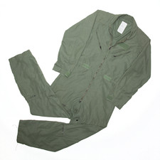 Carter Industries Inc. CWU 27/p Luftwaffe grün Tapered Latzhose Herren M w38 l31