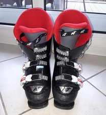 Skischuhe Nordica 23.0 23.5 Kinder Jugendliche 4 Spangen schwarz rot