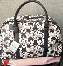 handtasche  Reisetasche mit Etikett Micky Maus schwarz rosa pimark 